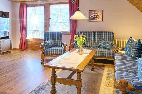 Ferienwohnung 2: Wohnzimmer