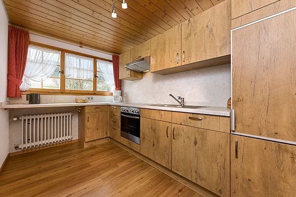 Ferienwohnung 2: Voll ausgestattete Küche