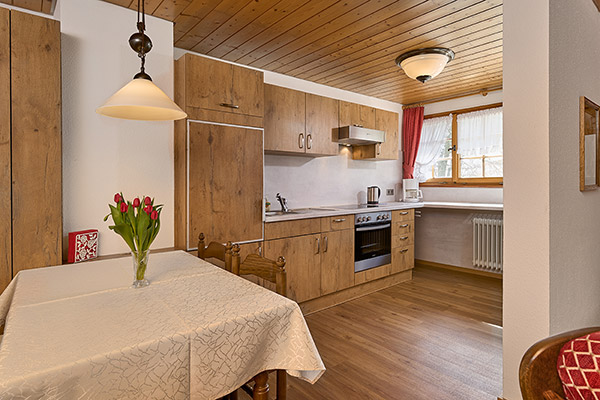 Ferienwohnung 3: Voll ausgestattete Küchenzeile