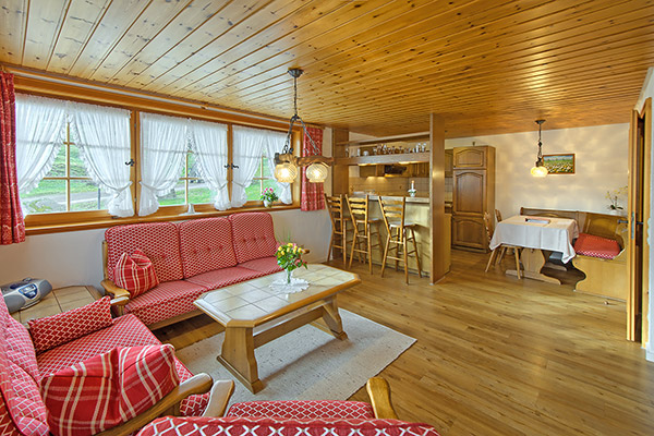 Ferienwohnung 5: Große Wohnküche