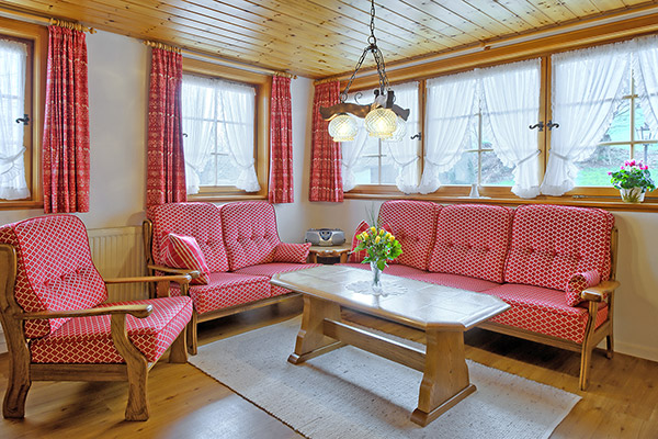 Ferienwohnung 5: Gemütliche Sofaecke